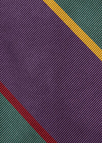 Paul Stuart Multicolor Block Stripe Tie, thumbnail 3