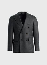 Paul Stuart Double Breasted Wool Houndstooth Suit, thumbnail 2