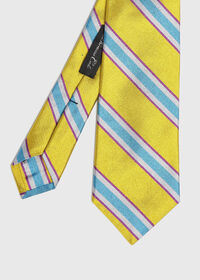 Paul Stuart Regimental Stripe Silk Tie, thumbnail 1