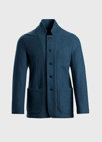 Paul Stuart Bouclé Nehru Soft Jacket, thumbnail 1