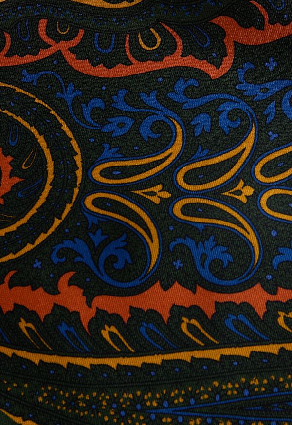 Paul Stuart Geometric Print Pocket Square, image 3