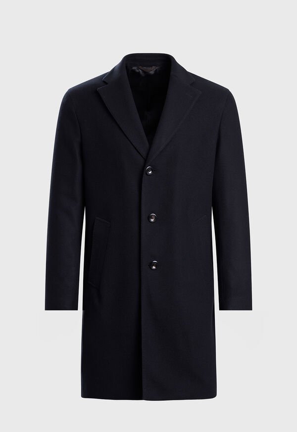 Paul Stuart Single Breasted Wool Overcoat, image 1