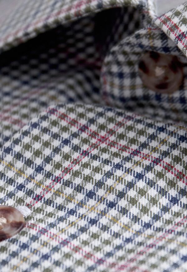 Paul Stuart Mini Check Sport Shirt, image 2
