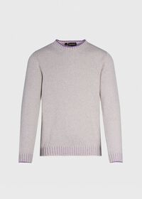 Paul Stuart Cotton Mouliné Crewneck Sweater, thumbnail 1