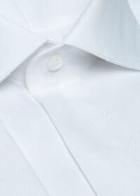 Paul Stuart Pique Spread Collar Formal Shirt, thumbnail 2