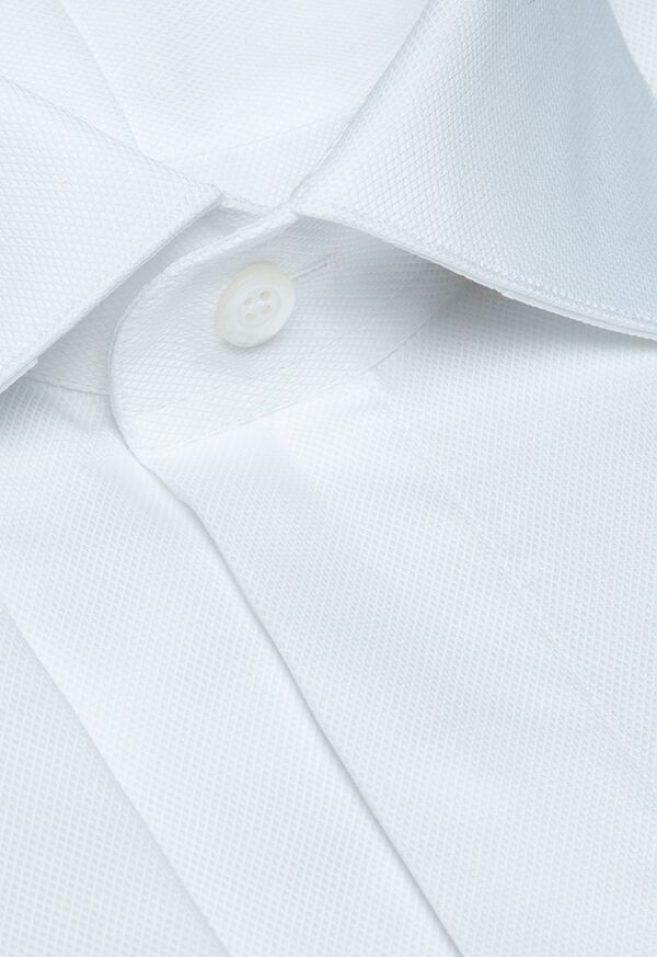 Paul Stuart Pique Spread Collar Formal Shirt, image 2