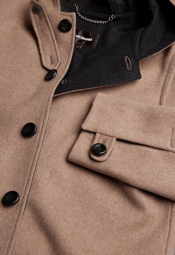 Paul Stuart Duffle Coat with Hood, image 4