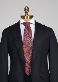 Paul Stuart Silk & Wool Triangle Tie, thumbnail 2