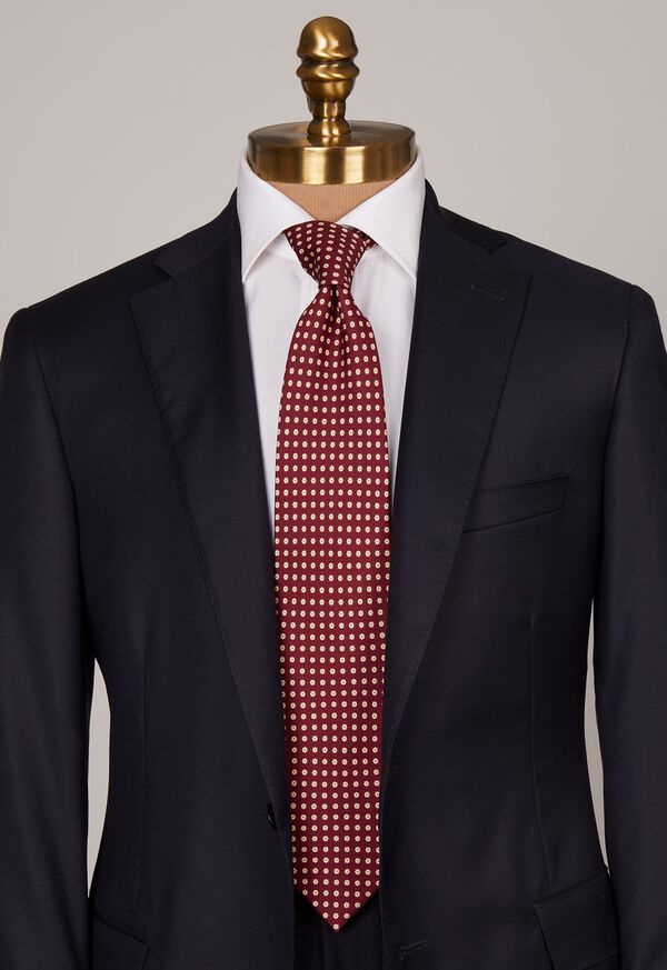 Paul Stuart Mini Stars on Chamois Colored Ground Tie, image 2