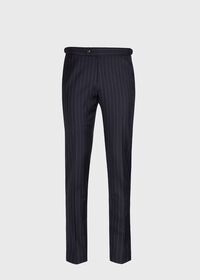 Paul Stuart Navy Pinstripe Wool Suit, thumbnail 5