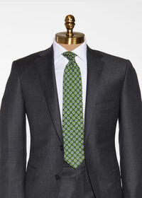 Paul Stuart Medallion Silk Tie, thumbnail 2