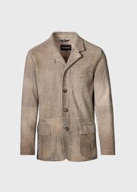Paul Stuart Distressed Suede Jacket, thumbnail 1
