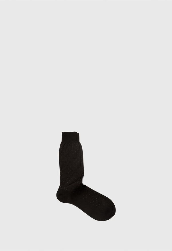 Paul Stuart Mini-Dot Cotton Socks, image 1