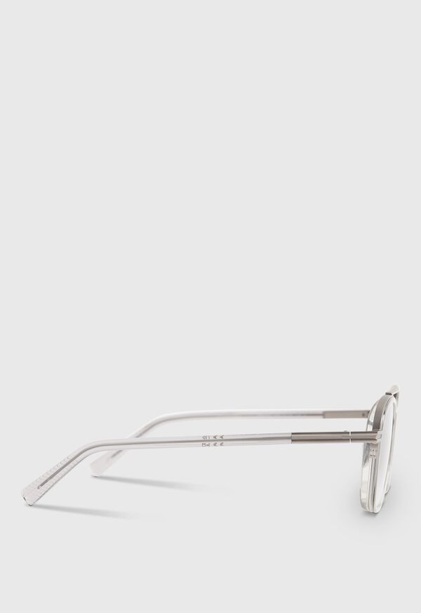 Paul Stuart Zegna Shiny Metal with Gradient Smoke Lens, image 2