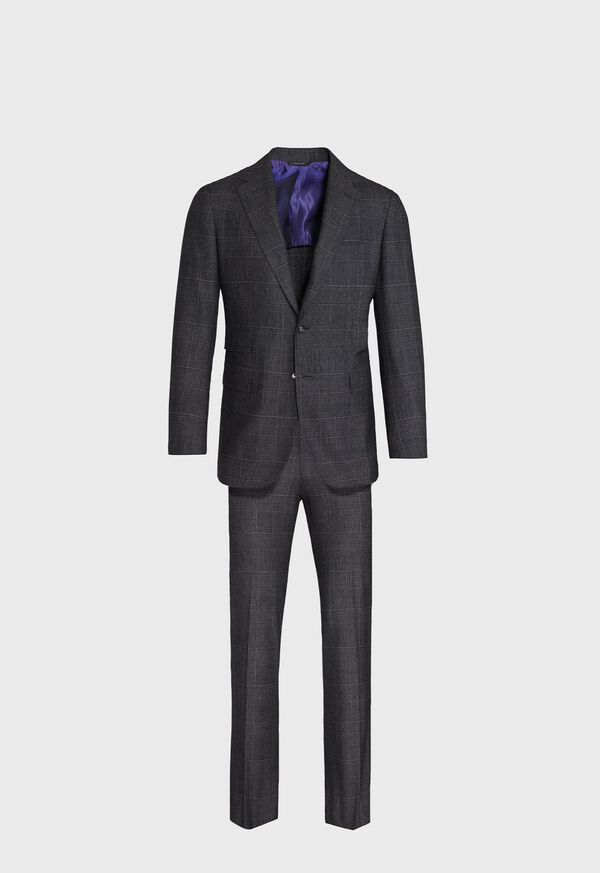 Paul Stuart Grey Plaid Suit, image 1
