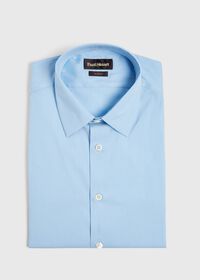 Paul Stuart Slim Fit Poplin Stretch Dress Shirt, thumbnail 1