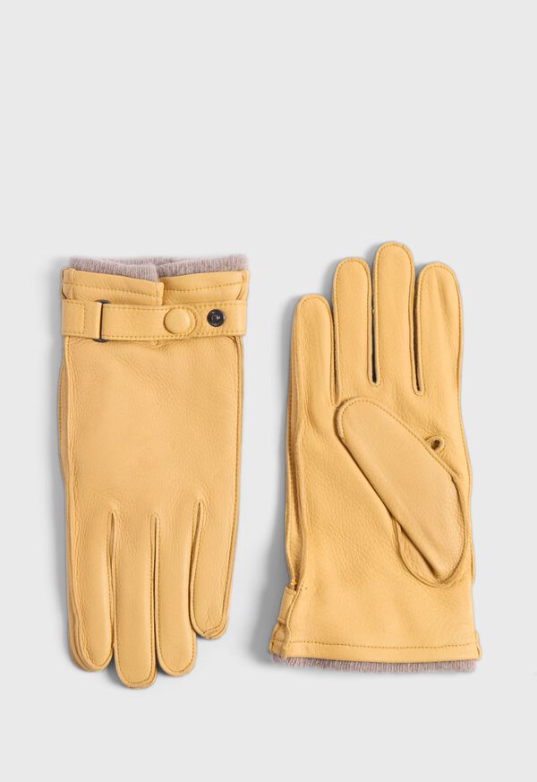 Paul Stuart Deerskin Belted Glove, image 1