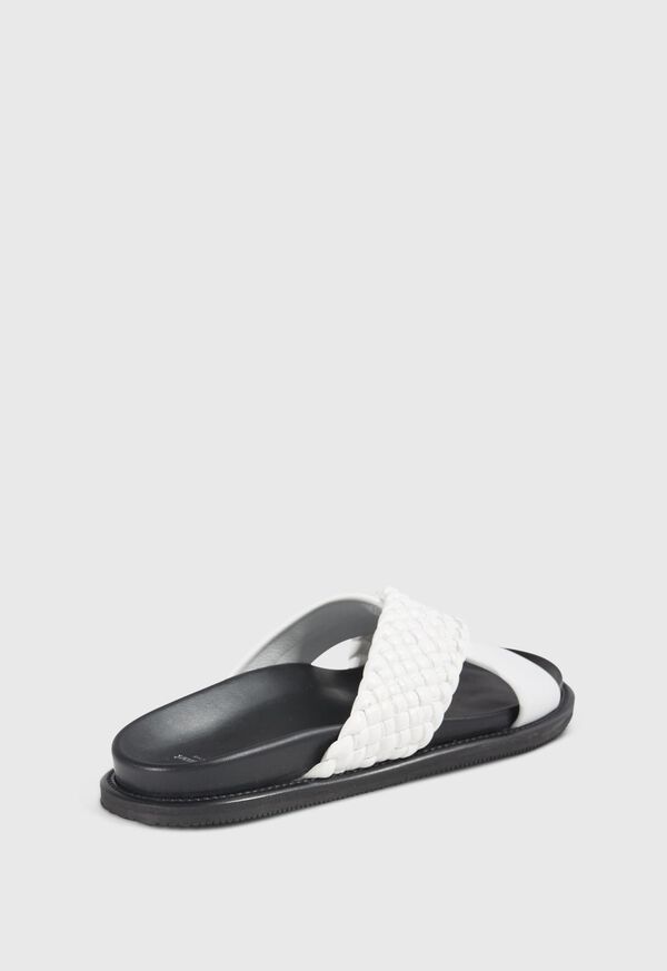 Paul Stuart Palau Woven Leather Slide, image 4