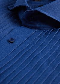 Paul Stuart Washed Denim Formal Shirt, thumbnail 2