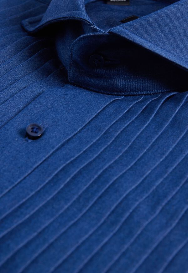 Paul Stuart Washed Denim Formal Shirt, image 2