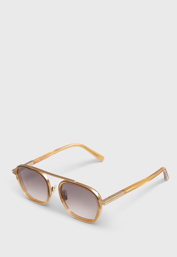 Paul Stuart Zegna Shiny Gold Geometric, image 3