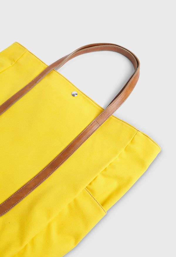 Paul Stuart Solid Color Tote Bag, image 2