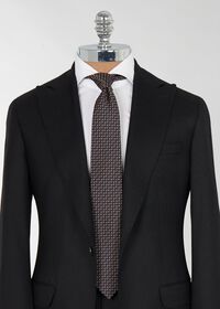 Paul Stuart Woven Mini Paisley Tie, thumbnail 2
