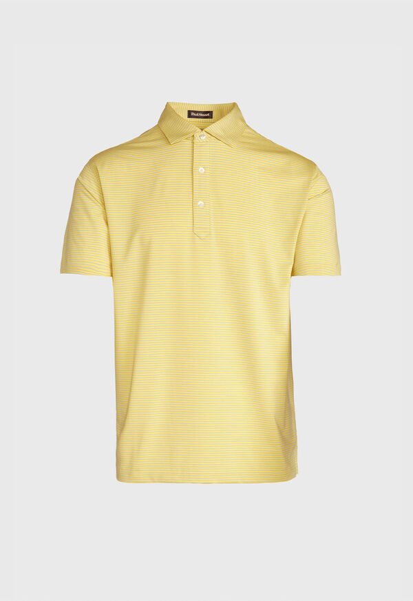 Paul Stuart Pencil Stripe Performance Polo, image 1