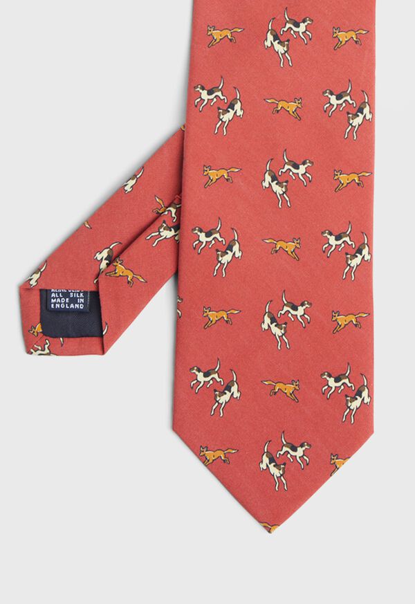 Paul Stuart Dog & Fox Tie, image 1