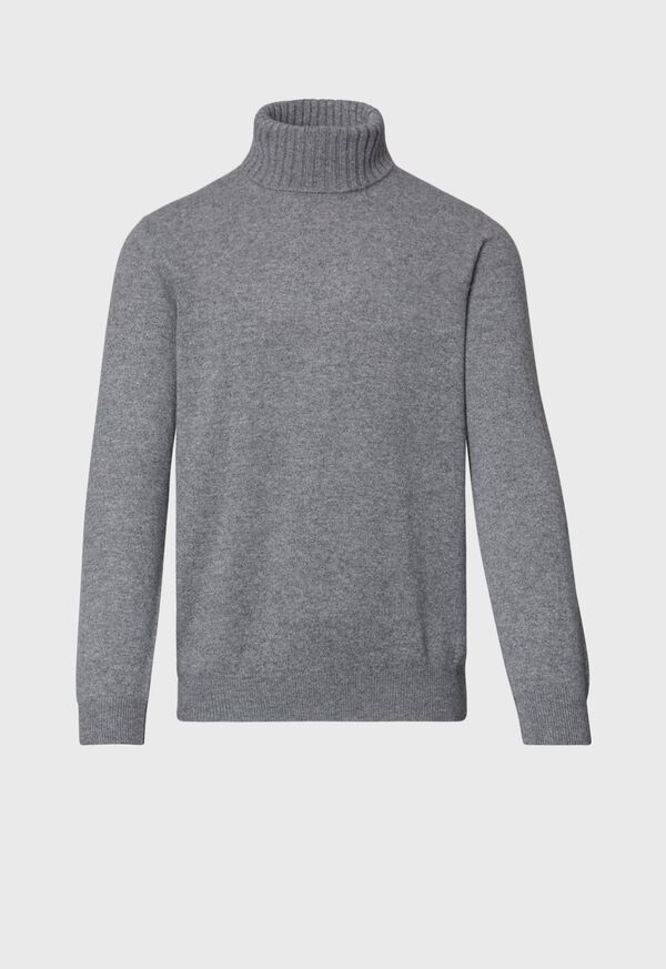 Paul Stuart Cashmere Solid Turtleneck Sweater, image 1