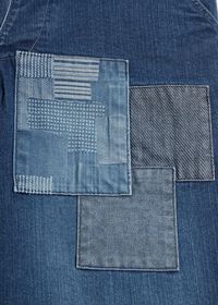Paul Stuart Denim Patchwork Pant, thumbnail 3