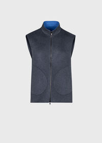 Paul Stuart Reversible Double Face Cashmere Vest, thumbnail 1