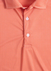 Paul Stuart Ultra Soft Deco Dot Performance Polo, thumbnail 2
