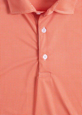Paul Stuart Ultra Soft Deco Dot Performance Polo