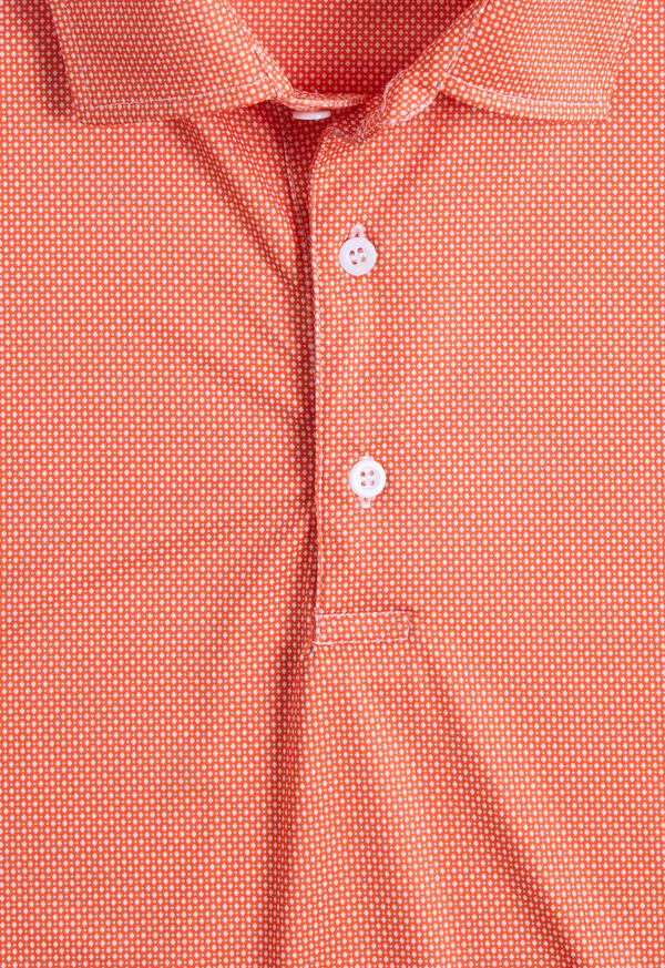 Paul Stuart Ultra Soft Deco Dot Performance Polo, image 2