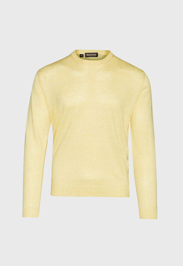 Paul Stuart Linen Crewneck Sweater