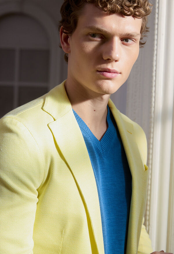 Paul Stuart Silk V-Neck Sweater, image 2