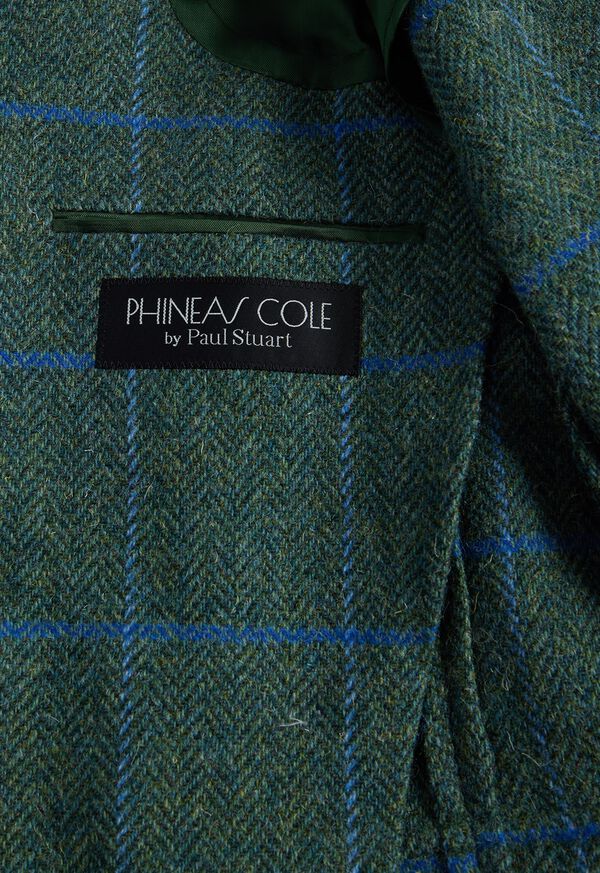 Paul Stuart Tweed Jacket with Suede, image 4