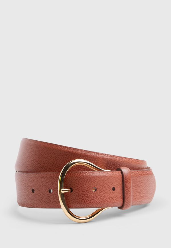 Paul Stuart Grained Galuchat Nabuck Belt, image 2