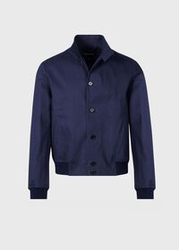 Paul Stuart Bonded Cotton Bomber Jacket, thumbnail 3