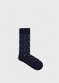 Paul Stuart Floral Sock, thumbnail 1