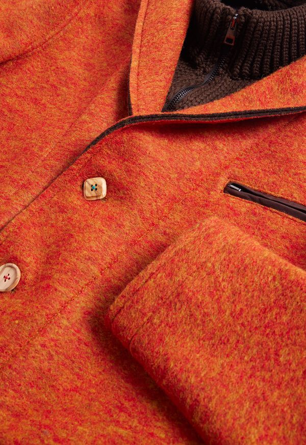 Paul Stuart Boiled Wool Vested Field Jacket, image 5