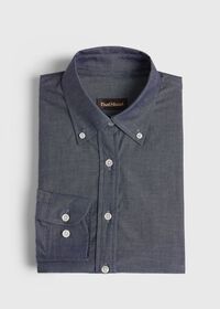Paul Stuart Denim Button Through Blouse, thumbnail 1