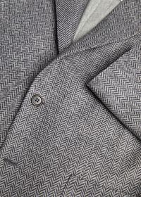 Paul Stuart Herringbone Print Wool Blazer, thumbnail 2