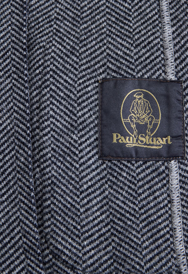 Paul Stuart Knitted Herringbone Jacket, image 4