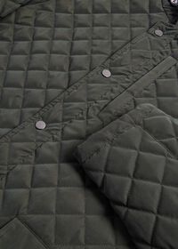 Paul Stuart Belsetta Quilted Jacket with Suede Trim, thumbnail 2