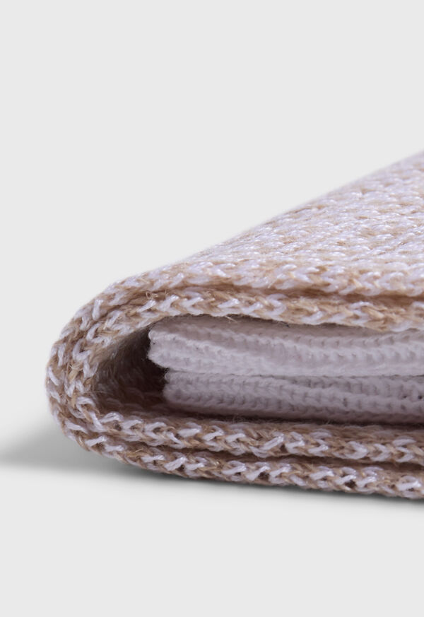 Paul Stuart Cotton & Linen Houndstooth Sock, image 2