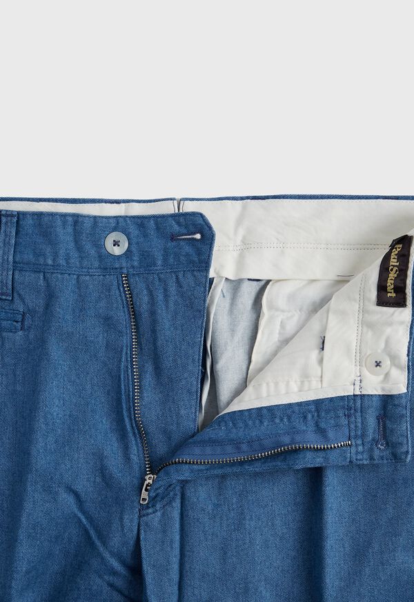 Paul Stuart Cotton Plain Front Dress Trouser, image 2