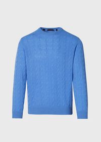 Paul Stuart Cashmere Cable Crewneck Sweater, thumbnail 1