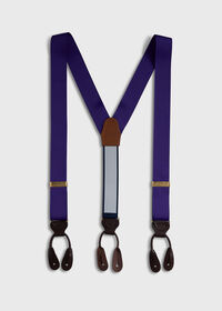 Paul Stuart Solid Grosgrain Braces, thumbnail 3